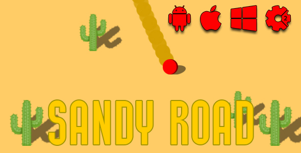 Sandy Road - HTML5 Game (CAPX) icon