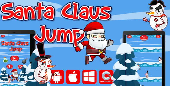 Santa Claus Jump - Html5 Game (Capx) icon