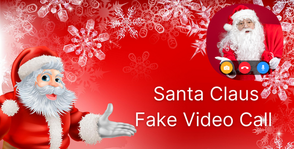 Santa Prank Video Call - Santa Call | Admob | FB | Max Ads platforms (Android 12 Supported) icon