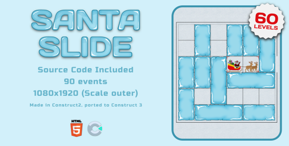 Santa Slide - HTML5 Gasual game icon