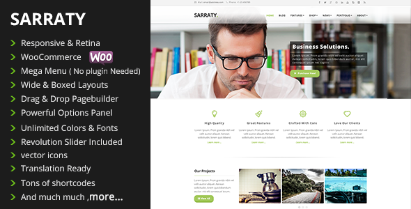 Sarraty - Business Theme icon