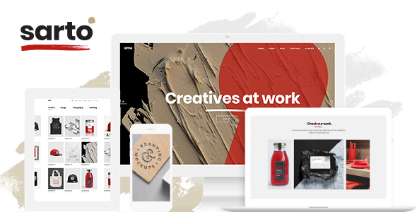 Sarto - Web Design & Creative Agency Theme icon