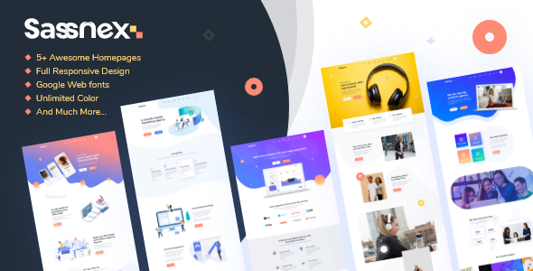 Sassnex - Multi-concept WordPress Theme for App, Saas & Startup icon