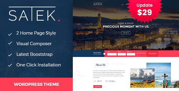 Satek : Resort and Hotel WordPress Theme icon
