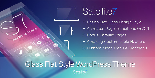 Satellite7 - Retina Multi-Purpose WordPress Theme icon
