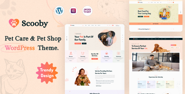 Scooby - Pet Care and Pet Shop WordPress Theme icon
