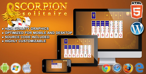 Scorpion Solitaire - HTML5 Card Game icon
