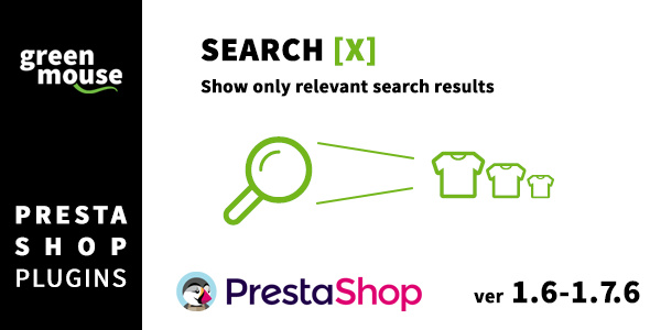 SearchX - Show Only Relevant Search Results In Prestashop icon