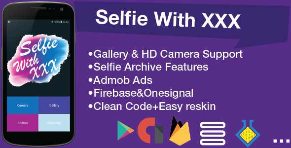Selfie With XXX App Template icon