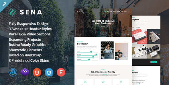 Sena - Creative Multipurpose WordPress Theme icon
