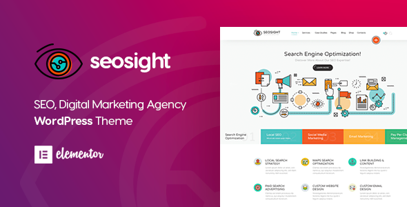 Seosight - Digital Marketing Agency WordPress Theme icon