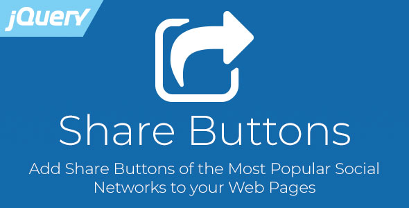 Share Buttons - Social Media jQuery Plugin icon