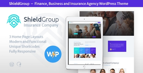 ShieldGroup | An Insurance & Finance WordPress Theme icon