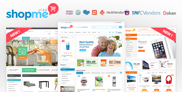 ShopMe - Multi Vendor Woocommerce WordPress Theme icon