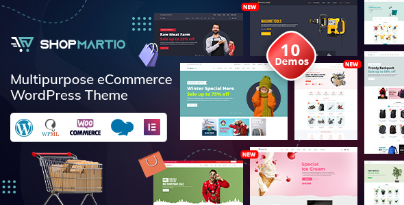 Shopmartio – Elementor WooCommerce WordPress Theme icon