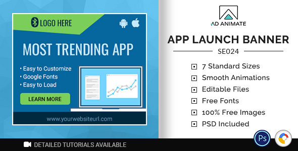 Shopping & E-commerce | Mobile App Banner (SE024) icon