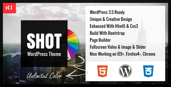 Shot - Full Ajax Responsive WordPress Theme icon