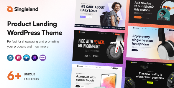 Singleland - Product Landing WordPress Theme icon