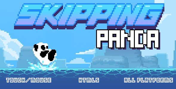 Skipping Panda - HTML5 game icon