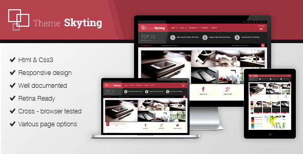 Skyting Magazine WordPress theme icon