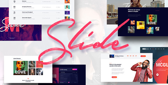 Slide - Music WordPress Theme icon
