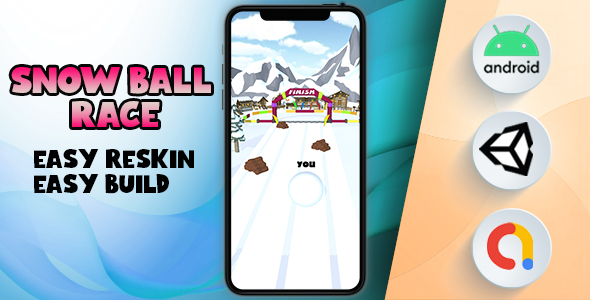 Snow Ball Race - (Unity - Admob) icon