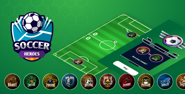 Soccer Heroes - HTML5 Game (Construct 3) icon
