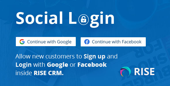 Social Login for RISE CRM icon