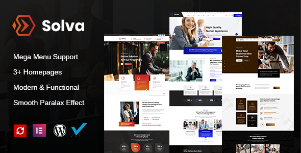 Solva – Consulting Business WordPress Theme icon
