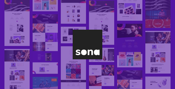 Sona - Digital Marketing Agency WordPress icon