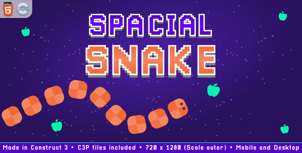 Spacial Snake - HTML5 Casual game icon