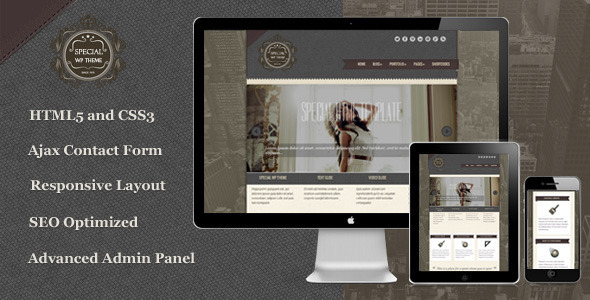 Special - Responsive WordPress Theme icon