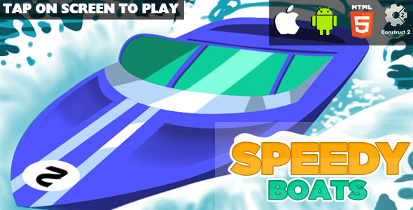 Speedy Boats - HTML5 Game (CAPX) icon