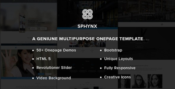 Sphynx - A Geniune Multipurpose WP Theme icon