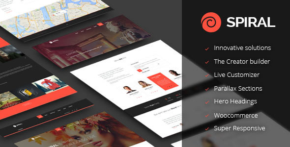 Spiral - Inovative Multipurpose Theme icon
