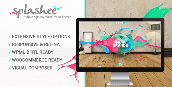 Splashee - Creative Agency WordPress Theme icon