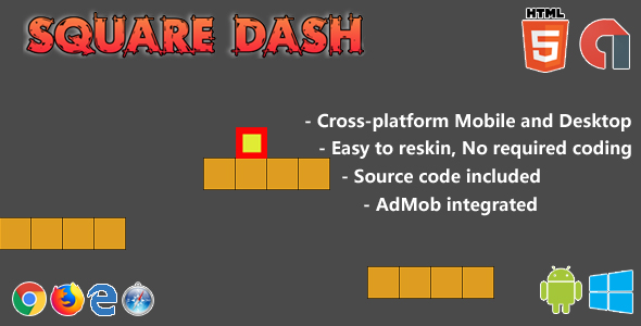 Square Dash - HTML5 Game icon
