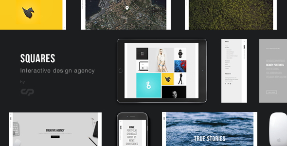 Squares - Interactive Design Agency Portfolio WordPress icon