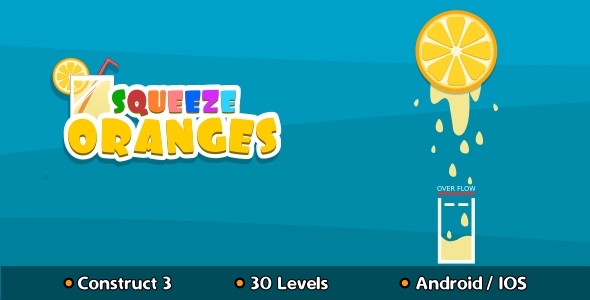 Squeeze Oranges - HTML5 Game (Construct 3) icon