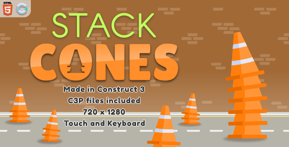 Stack cones - HTML5 Casual Game icon