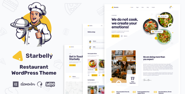 Starbelly - Restaurant WordPress Theme icon