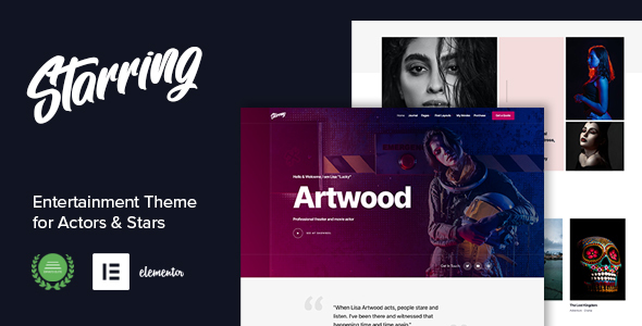 Starring - Entertainment Theme for Actors & Stars icon