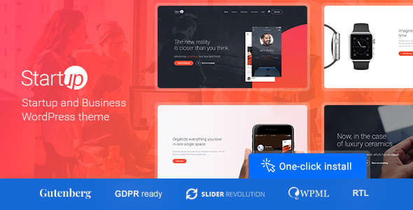 Startup Company - WordPress Theme for Business & Technology icon