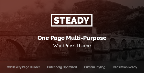 Steady - One Page Multi-Purpose WordPress Theme icon