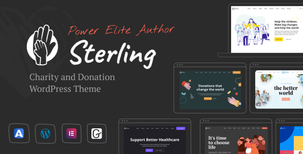Sterling - Charity & Donation WordPress Theme icon