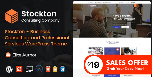 Stockton - Business & Financial Consulting WordPress Theme icon