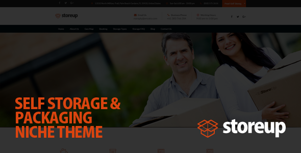 Storeup - Self Storage Business WordPress Theme icon