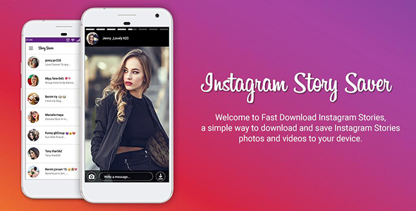 Story Saver For Instagram - Story Manager - Android App + Admob + Facebook Integration icon