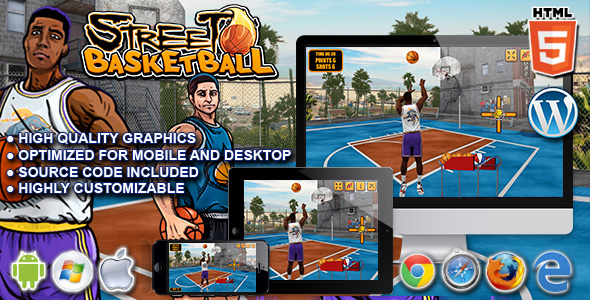 Street Basketball - HTML5 Sport Game icon