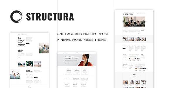 Structura - Minimal One Page Theme icon